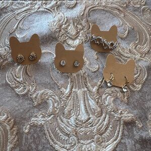 Elegant 4pc Earring Bundle Set